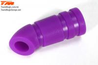 Raccordo di scappamento silicone 1/10 - Purple
