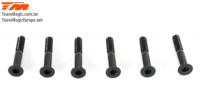 Screws - Flat Head - M3.5 x 18mm (6 pcs)