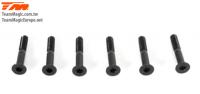 Screws - Flat Head - M3.5 x 22mm (6 pcs)