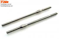 Adjustable Rod - Stainless Steel - 3x 70mm (2 pcs)