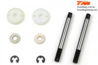 Spare Part - E4RS - Shock Shaft and Piston Set (2 pcs)