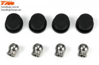 Spare Part - B8RS - Rear Lower Hinge Pin Nylon Cap (4 pcs)