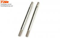 Spare Part - B8RS - ST Steel Shock Shaft 4x55mm Front (2 pcs)