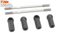 Spare Part - G4JR - Steering adjustable rod turnbuckle set (2 pcs)