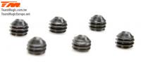 Grub Screws - M4x   3mm (6 pcs)