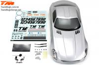 Carrozzeria - 1/10 Touring / Drift - 190mm - Dipinta - no holes - SLS Argento