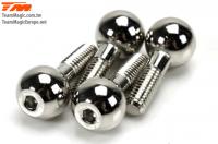 Spare Part - E6 Trooper / Trooper II / E6 III - Pivot Ball (11mm) (4 pcs)