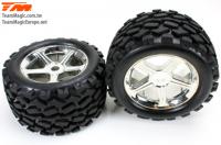 Tires - Monster Truck - Mounted - E6 Trooper (2 pcs)