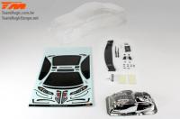 Body - 1/10 Touring / Drift - 190mm - Clear - S15
