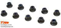 Nuts - M3 flanged (10 pcs)