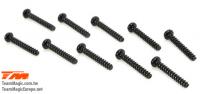 Screws - Button Head - M2 x 12mm (10 pcs)