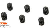 Grub Screws - M3 x  4mm (6 pcs)