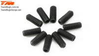 Grub Screws - M3 x  8mm (10 pcs)