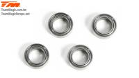 Ball Bearings - metric -  4x 7x2.5mm (4 pcs)