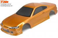 Karosserie - 1/10 Touring / Drift - 190mm - Fertig lackiert - keine Löcher - S15 Gold