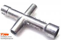 Tool - Cross Wrench (4, 5, 5.5 & 7mm)