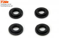 Spare Part - E4RS II - Shock Hump Washer Black (4 pcs)