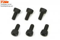 Screws - Cap Head - Hex (Allen) - M3.5 x  8mm (6 pcs)