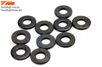 Washers -  3.6 x 8 x 1mm (10 pcs)