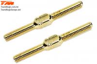 Adjustable Rod - Gold - 3x 30mm (2 pcs)