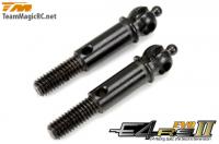 Spare Part - E4RS II EVO / E4RS III / E4RS4 - Wheel Axle for Nunchaku Driveshafts (2 pcs)