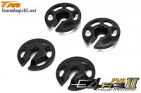 Option Part - E4RS II / EVO - Aluminum 7075 - Lower Springs cups (4 pcs)