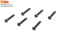 Screws - Button Head - M3 x 15mm (6 pcs)