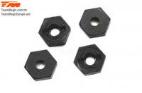 Spare Part - Hex Wheel Adapter (4 pcs) - E4JS II / E4JR II / FWD