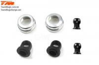 Spare Part - E4JS II / E4JR II - Shock Upper Cap (2 pcs)