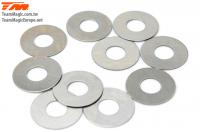 Washers -  6.2 x 15 x 0.3mm (10 pcs)