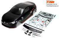 Carrozzeria - 1/10 Touring / Drift - 190mm - Dipinta - no holes - T86 Nero