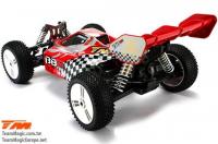 Car - 1/8 Electric - 4WD Buggy - RTR - 1800kv Brushless Motor - 4S - Waterproof - Team Magic B8ER Red/White