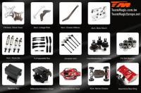 Car - 1/8 Electric - 4WD Buggy - RTR - 1800kv Brushless Motor - 4S - Waterproof - Team Magic B8ER Red/White