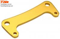 Option Part - E6 Trooper / Trooper II / E6 III - Aluminum Gold anodized - Steering Linkage Plate