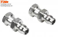 Option Part - E6 Trooper / Trooper II / E6 III - Steel Shock Pivot Ball (2 pcs)