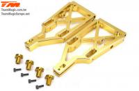 Option Part - E6 Trooper / Trooper II / E6 III - Aluminum Gold anodized - Lower Arm (2 pcs)