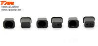 Spare Part - E4RS III / E4RS4 - Suspension Mount Inserts Set (0, 0.2, 0,4) - Black