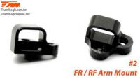 Pièce détachée - E4RS III / E4RS4 - Aluminium 7075 - Support de suspension FR/RF "0" #2