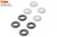 Spare Part - E4RS III / PLUS - Low CG - Shock O-rings and Teflon Guides Set (4 pcs)