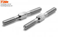 Tiranti - Alluminio - Chiave 3.5mm - 3x 30mm (2 pzi)