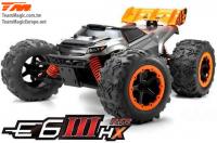 Auto - Monster Truck Elektrisch - 4WD - RTR - Brushless 2500KV - 4S - Wasserdicht - Team Magic E6 III HX