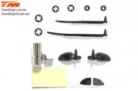 Spare Part - E4JR/E4D - Body Accessory - Mirror, Pipe, Wiper
