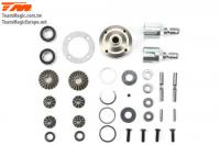 Ersatzteil - E6 III BES - Differential Kit (V/H) mit Stahl Gehaus