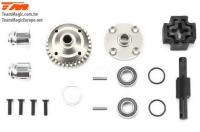 Tuningteil - E6 III BES - Mittlere Starrachse Kit mit Stahl Gehaus