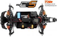 Auto - 1/10 Monster Truck Elettrico - 4WD - RTR - Brushless - Team Magic E5 - Carrozzeria Nera