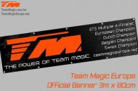 Banner - Team Magic - TM Logo - 300 x 80cm