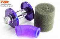 Air Filter - 1/10 Buggy - Aluminum - Purple