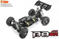 Auto - 1/8 Electrique - 4WD Buggy - ARR - Team Magic B8ER Jaune/Noir sans électronique