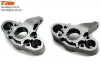 Option Part - E5 - CNC Machined Steering Block - Titanium (2 pcs)