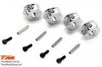 Tuningteil - E5 - Radmitnehmer klemmend 12mm - Titanium (4pcs)